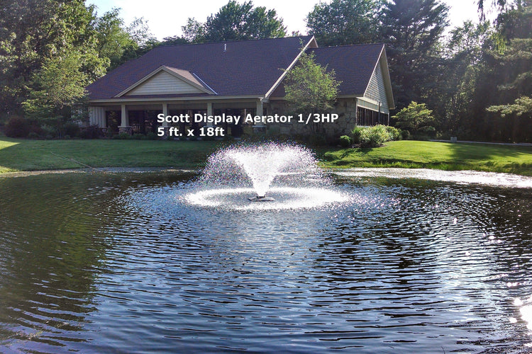 Scott DA-20 1/3HP Display Aerator Small Ponds Scott 