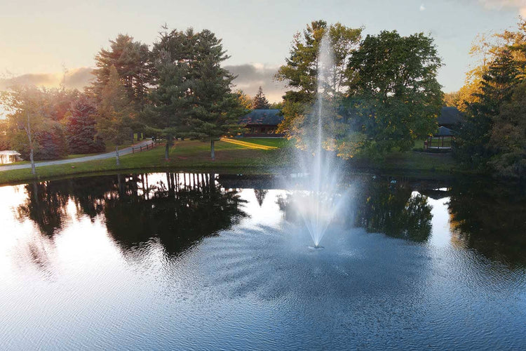 Scott Amherst 2HP Fountain, 230-Volt Floating Fountain Vivarealm 