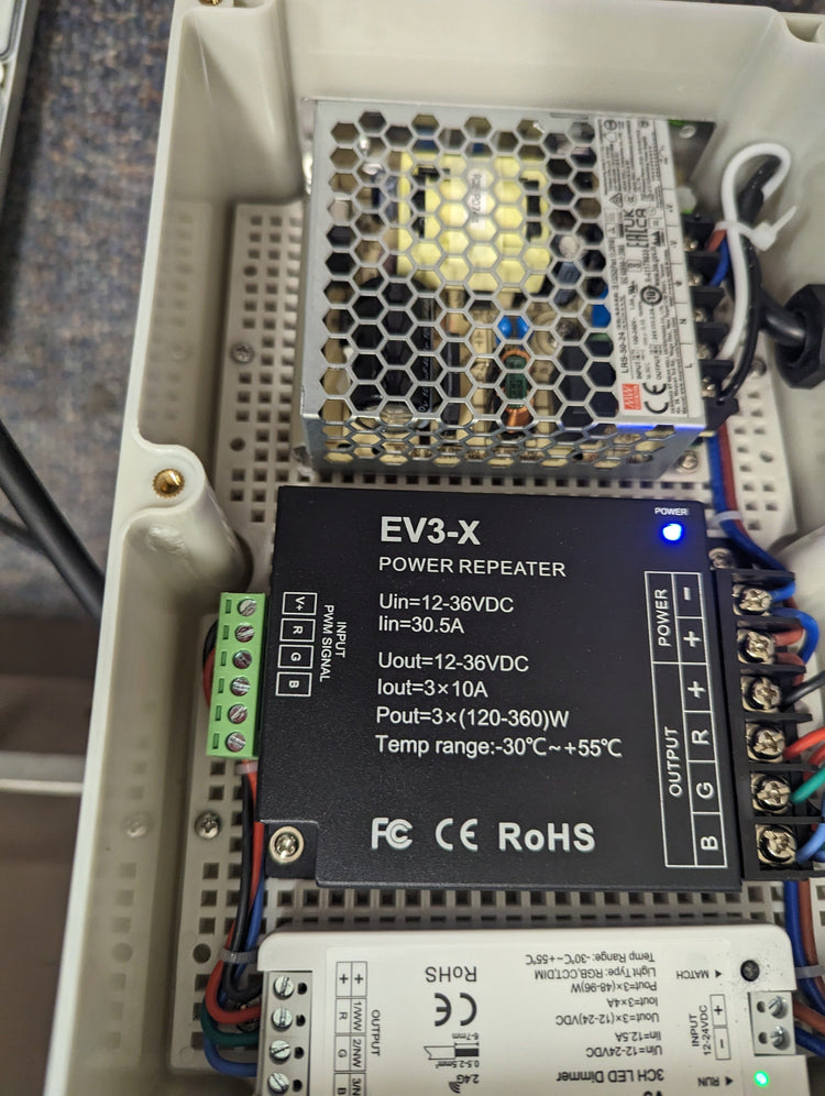 Control Box for LED Lights with remote control Vivarealm 