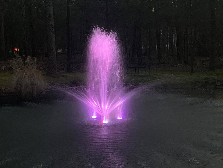 X-Large Pond Fountain, Lights with Remote Control Vivarealm 