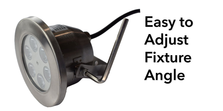 NEW Stainless Steel LED, heavy duty light kits for floating fountains Vivarealm 