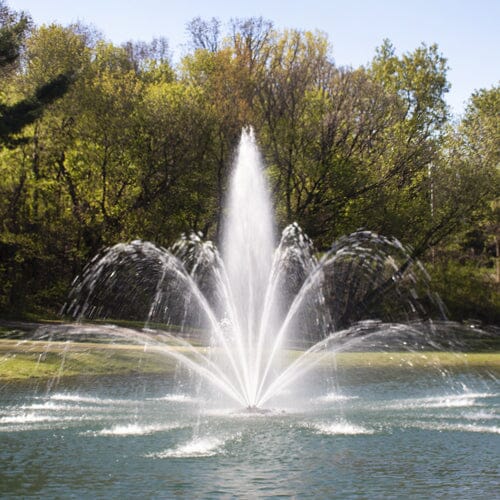Kasco Classic Fountain for Hotels and Large Ponds with Lights Vivarealm 