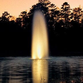 Kasco Classic Fountain for Hotels and Large Ponds with Lights Vivarealm 