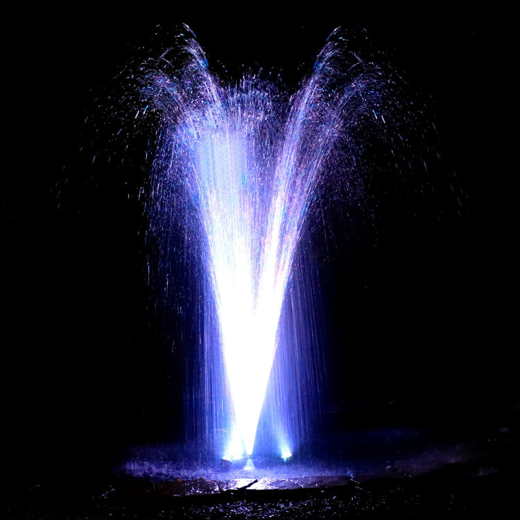 NEW Stainless Steel LED, heavy duty light kits for floating fountains Vivarealm 